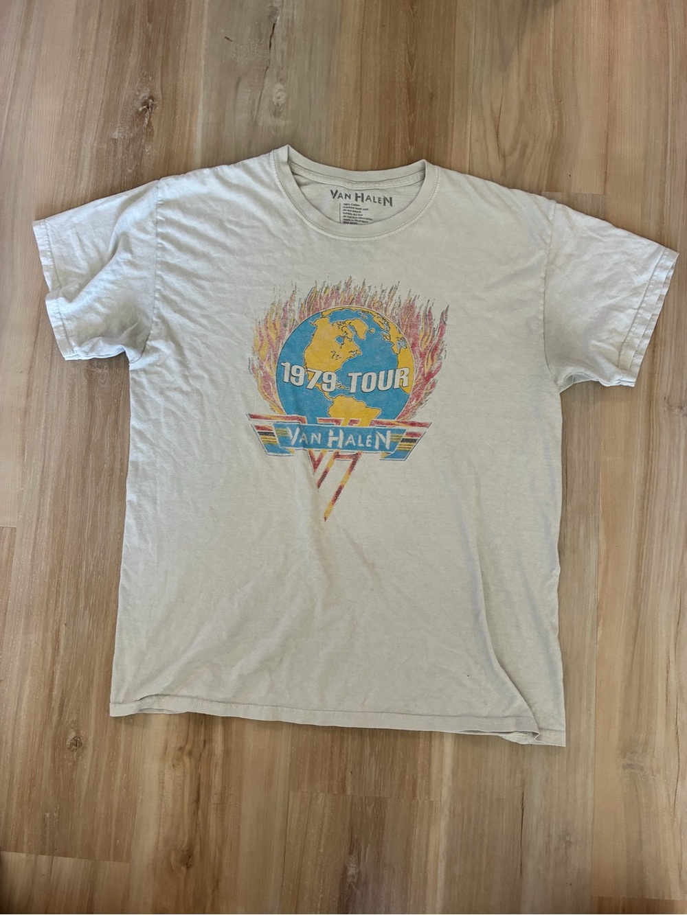 Van Halen 1979 Tour Graphic Tee - White